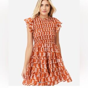 J. Marie Dixie Ruched Dress xs